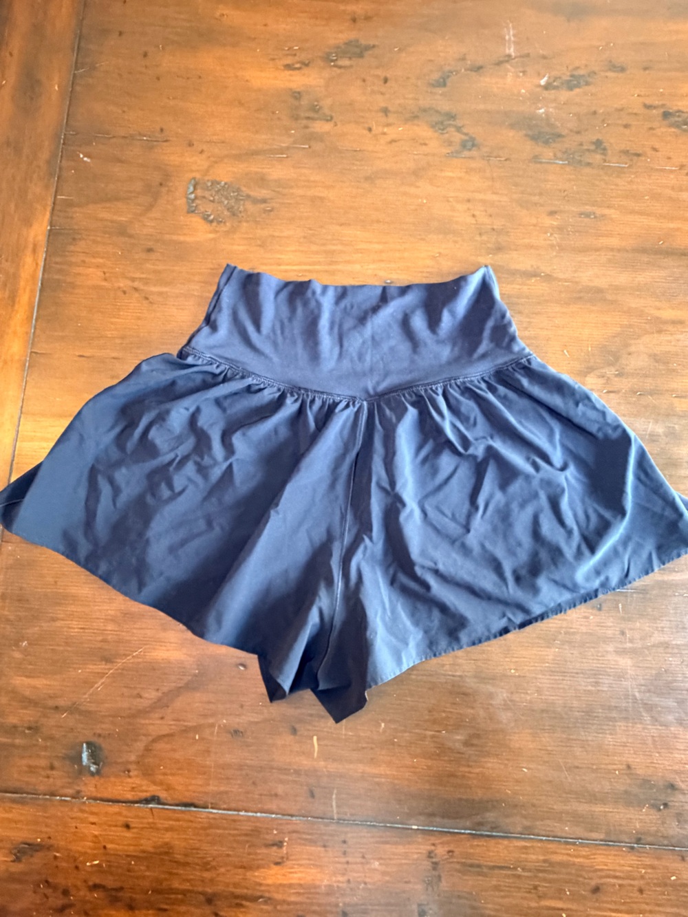 Offline by Aerie Black Flowy Athletic Shorts Size Small